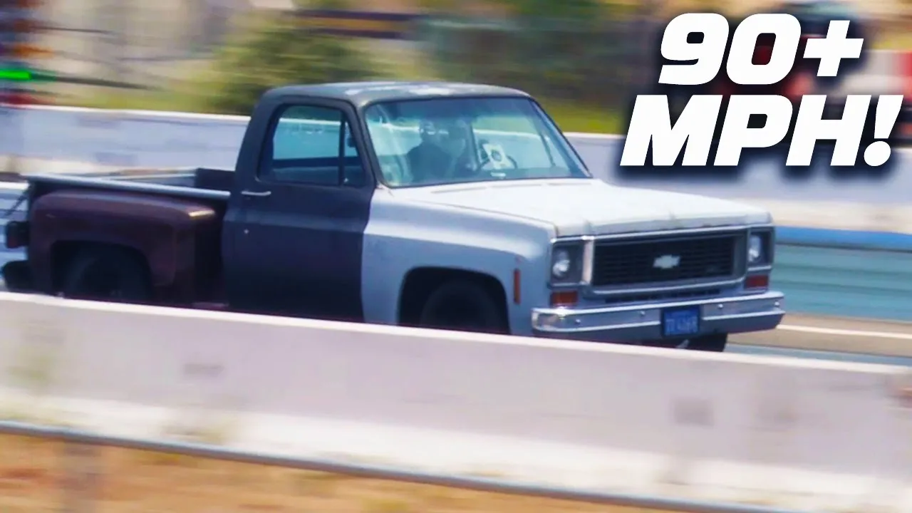 Our Weird "Muscle Truck" Gets Nitrous at the Dragstrip! | Roadkill | MotorTrend