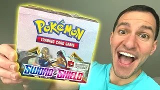 *NEW POKEMON SWORD AND SHIELD CARDS ARE HERE!* Opening ENTIRE Pokemon Cards Booster Box!