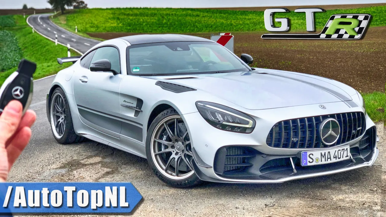 MERCEDES AMG GTR PRO REVIEW POV on ROAD & AUTOBAHN (NO SPEED LIMIT) by AutoTopNL