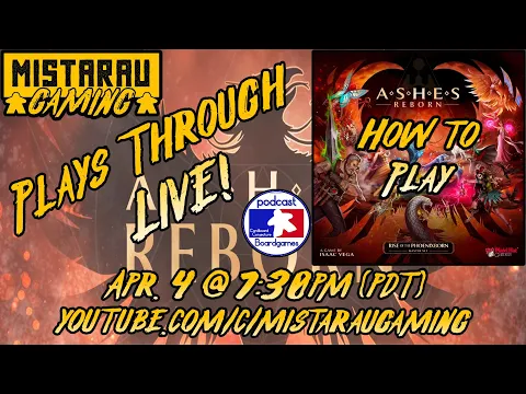 Mista Rau Gaming LIVE! Ashes Reborn - Master Set