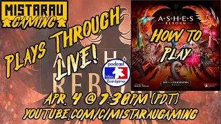 Mista Rau Gaming LIVE! Ashes Reborn - Master Set