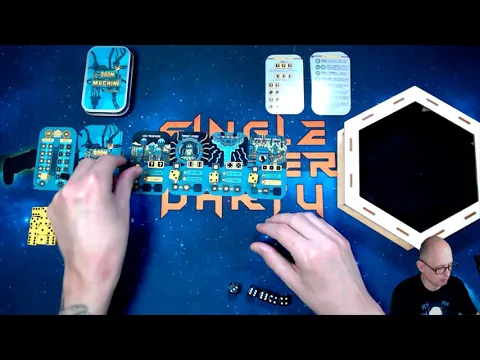 Doom Machine Solo Board Game Play Through Session Rules and Review (Part 1)