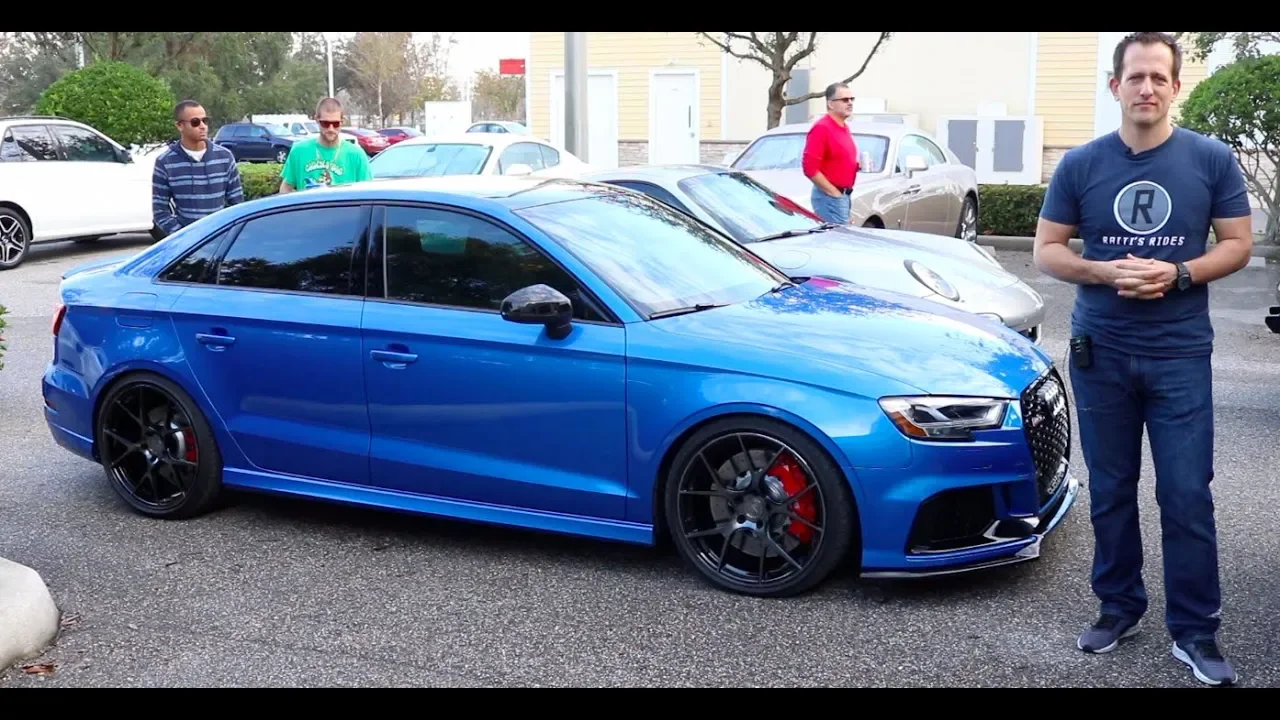 Does this 2018 Audi RS3 have the PERFECT exterior MODS?