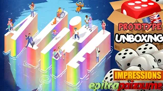 A Life - Prototype Unboxing & First Impressions (EN) | Epitrapaizoume