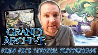 Grand Archive TCG: Demo Deck Tutorial Playthrough