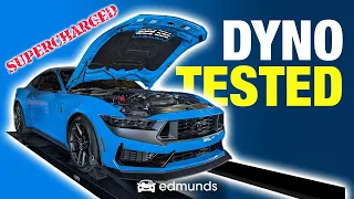 SUPERCHARGED Ford Mustang Dark Horse Dyno Test: How Much Power Does It Make?