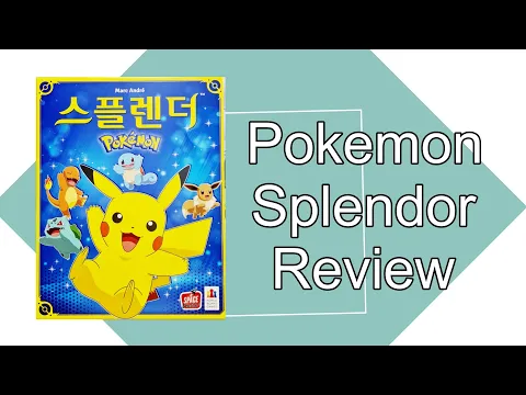 A Pokemon Board Game!! | Pokemon Splendor Review