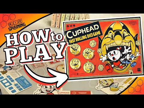 How to Play Cuphead Fast Rolling Dice Game | Cuphead Board Game