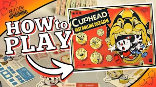 How to Play Cuphead Fast Rolling Dice Game | Cuphead Board Game