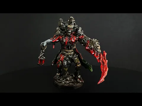 Corrupted Clockwork Giant | Grimcoven Miniature Painting
