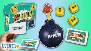 NEW Ka-Blab! Family Game from Hasbro Instructions & Review