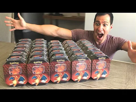 *SHINY CHARIZARD WILL BE MINE!* Opening Pokemon Cards HIDDEN FATES Tins and Packs!