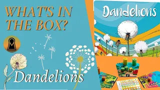 What's In The Box? Dandelions Unboxing Kickstarter BoardGameTables.com