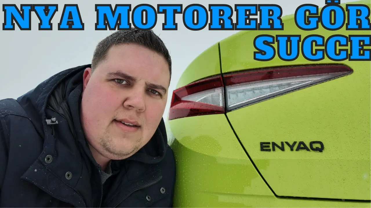 Skoda Enyaq RS Coupe MY24 - Räckviddstest i minus 6 | Elbilsmagasinet