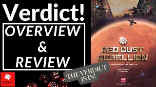Verdict! Review of Red Dust Rebellion