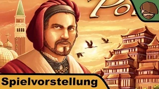 Auf den Spuren von Marco Polo (Deutscher Spielepreis 2015) - Spielvorstellung und Regeln