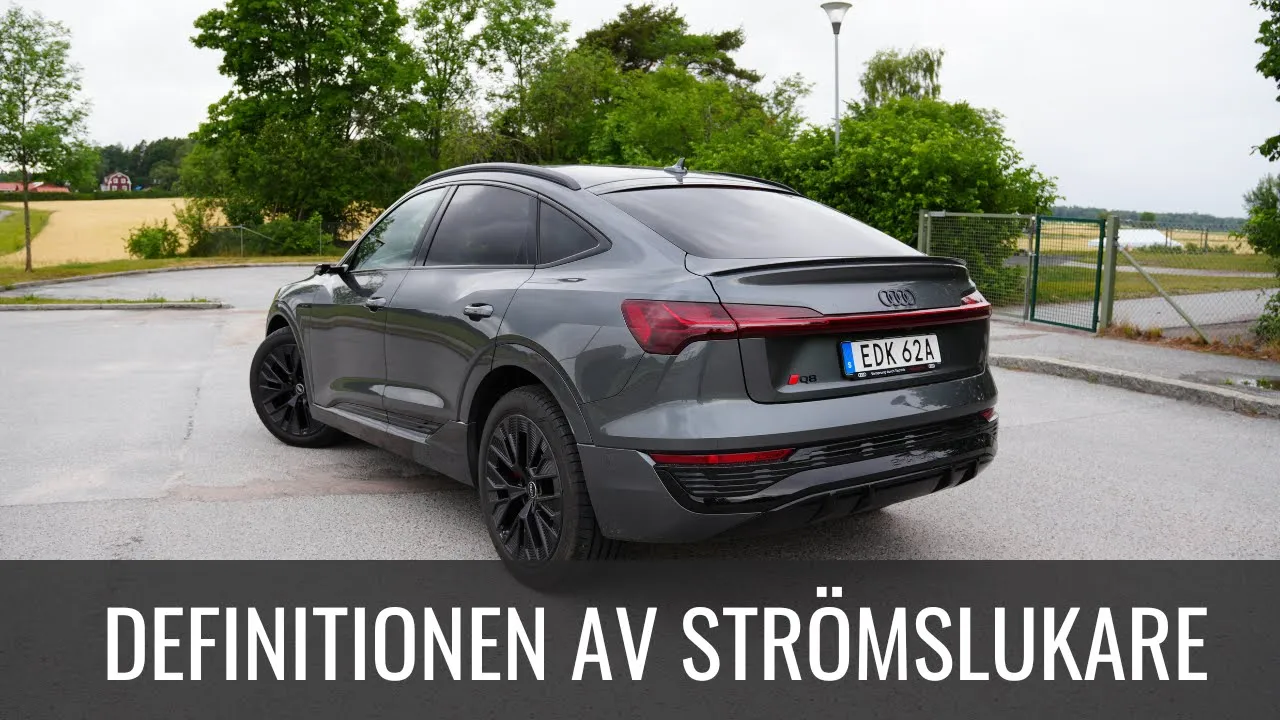 Audi Q8 e-tron 55 Sportback - Räckvidd i 90 och 120 | Elbilsmagasinet