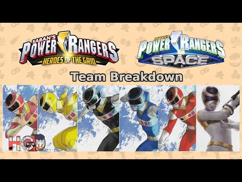 In Space – Power Rangers: Heroes of the Grid Team Breakdown