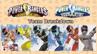 In Space – Power Rangers: Heroes of the Grid Team Breakdown