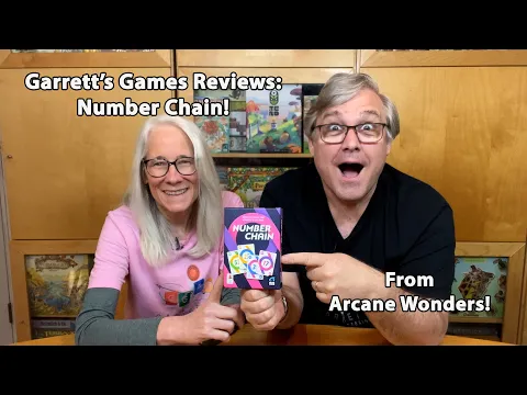 Garrett's Games Reviews Number Chain from Arcane Wonders