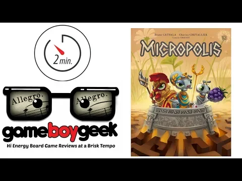 Micropolis (2-min Allegro) Review with the Game Boy Geek