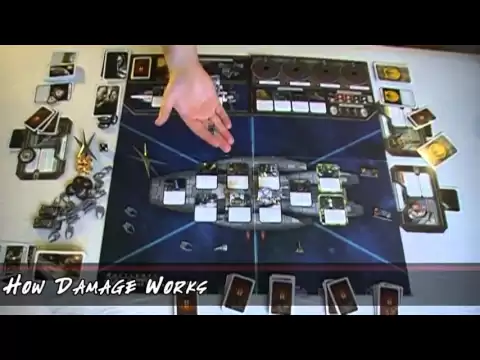 Battlestar Galactica (The Board Game) Tutorial (S01E11)