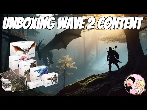 Unboxing Primal The Awakening Wave 2 Content | Expansions + Terrain + Sleeves Box | Reggie Games