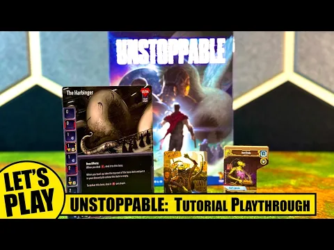 UNSTOPPABLE Board Game | Tutorial Playthrough with Julida vs the Harbinger