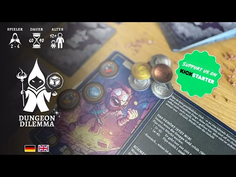 Dungeon Dilemma – Chaos guaranteed, luck not refunded | Kickstarter Preview