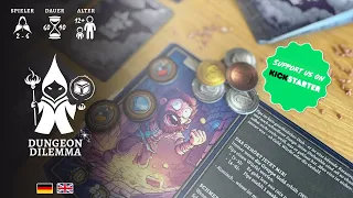 Dungeon Dilemma – Chaos guaranteed, luck not refunded | Kickstarter Preview