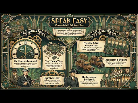 SpeakEasy - How to Master Speakeasy’s Economy in 5 minutes (about)