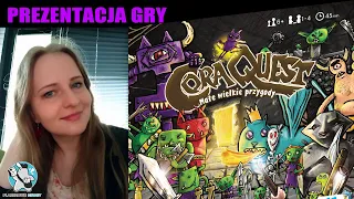 CoraQuest: Małe wielkie przygody || Lucrum Games || Opis i wrażenia z rozgrywki