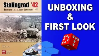 Stalingrad '42 2nd Edition UNBOXING & FIRST LOOK | WW2 WARGAME | War Board Game