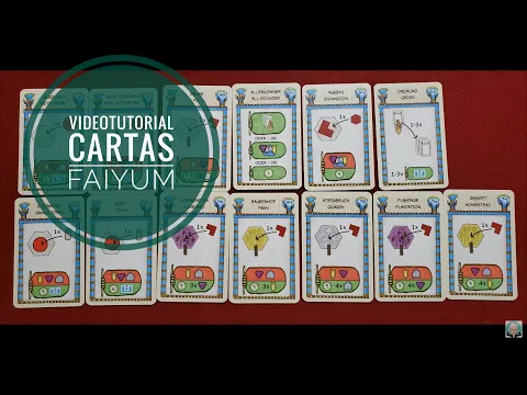 Videotutorial: Glosario de cartas del juego Faiyum (Fayún). Versión 2.1 ᴴᴰ