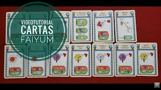 Videotutorial: Glosario de cartas del juego Faiyum (Fayún). Versión 2.1 ᴴᴰ