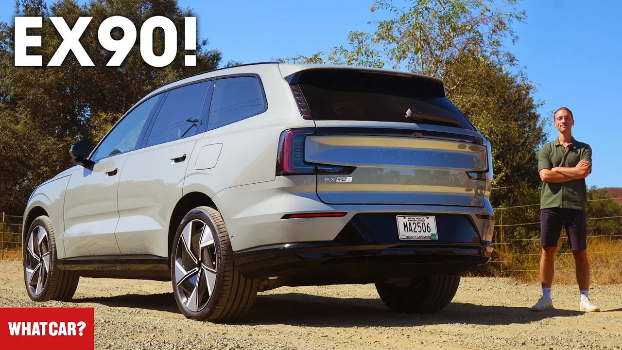 Volvo EX90 review AND range test! How far can this electric SUV go on a full charge? | What Car?