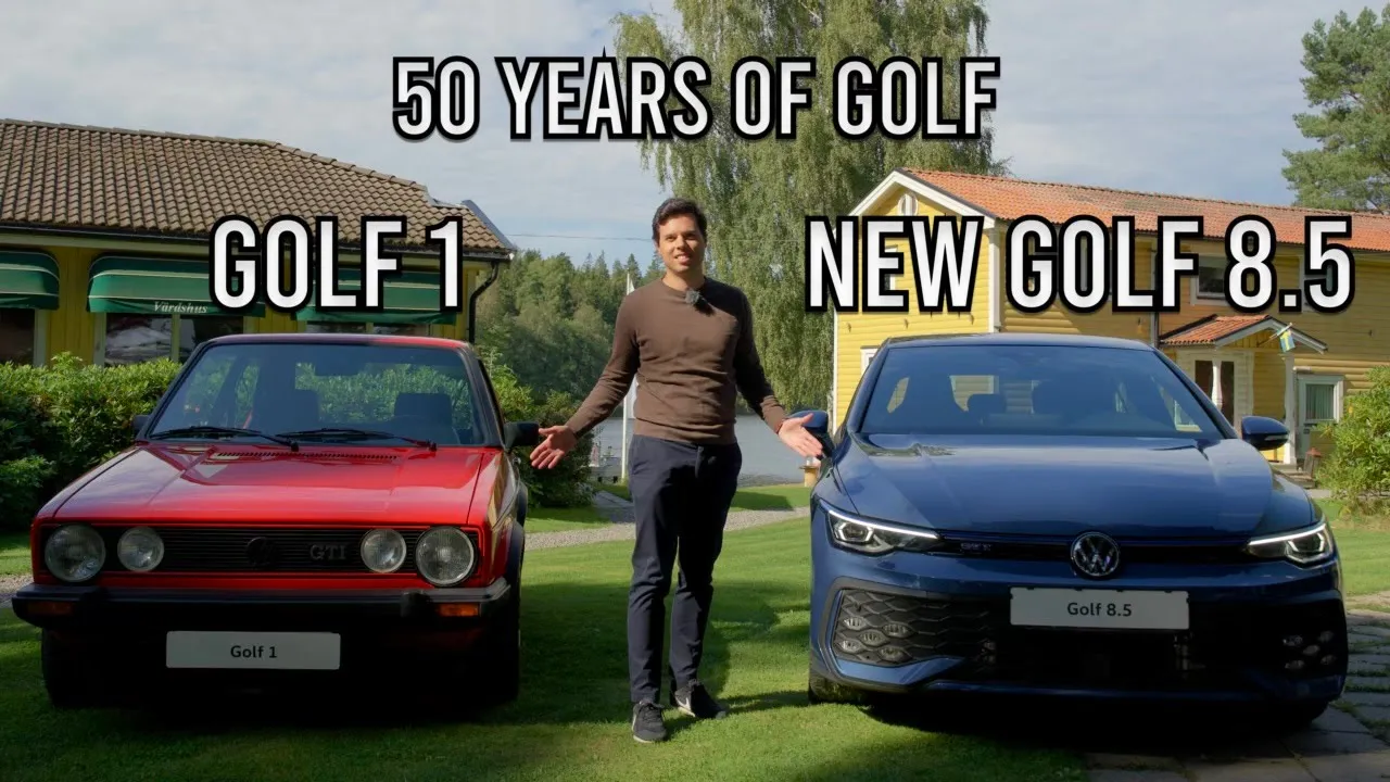 2024 Volkswagen Golf GTE MK 8.5 – hur står den sig mot tidigare Golf-generationer? (ENG SUB)
