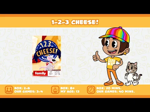 The Cardboard Kid - 363: 1-2-3 Cheese!