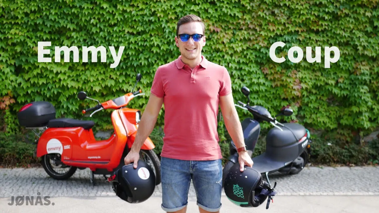 Roller Sharing in Berlin: Coup und Emmy im Test