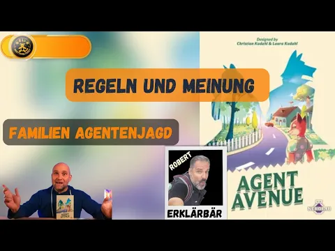 Agent Avenue – Regeln & Meinung | Spannendes Agentenspiel erklärt von Robert | Brettspiel Teddy