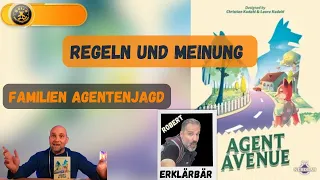 Agent Avenue – Regeln & Meinung | Spannendes Agentenspiel erklärt von Robert | Brettspiel Teddy