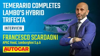Lamborghini Temerario, EV future, and Indian market - Francesco Scardaoni | Interview |Autocar India