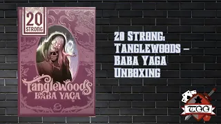 20 Strong: Tanglewoods – Baba Yaga Board Game Unboxing | Solo Dice Game First Look