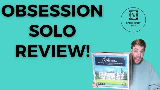 Obsession Board Game - Solo Review!
