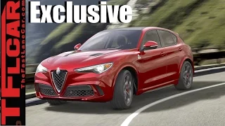 2018 Alfa Romeo Stelvio TFL Exclusive: Exhaust Note & New Alfa Revealed!