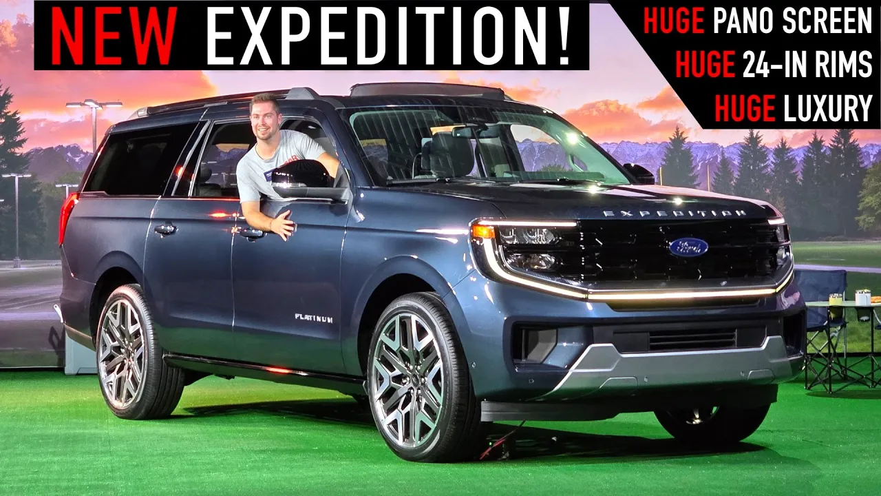 2025 Ford Expedition Platinum -- HUGE Luxury & Tech, But Can it BEAT Tahoe?? (Innovative Tailgate)