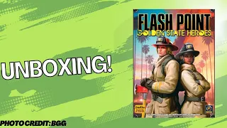 Flash Point Golden State Heroes: Unboxing