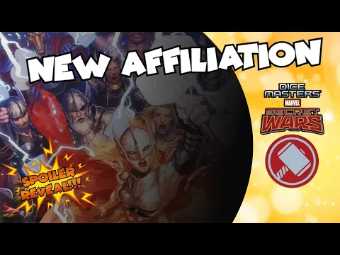 Dice Masters Secret Wars Spoilers | Thor Corps Preview