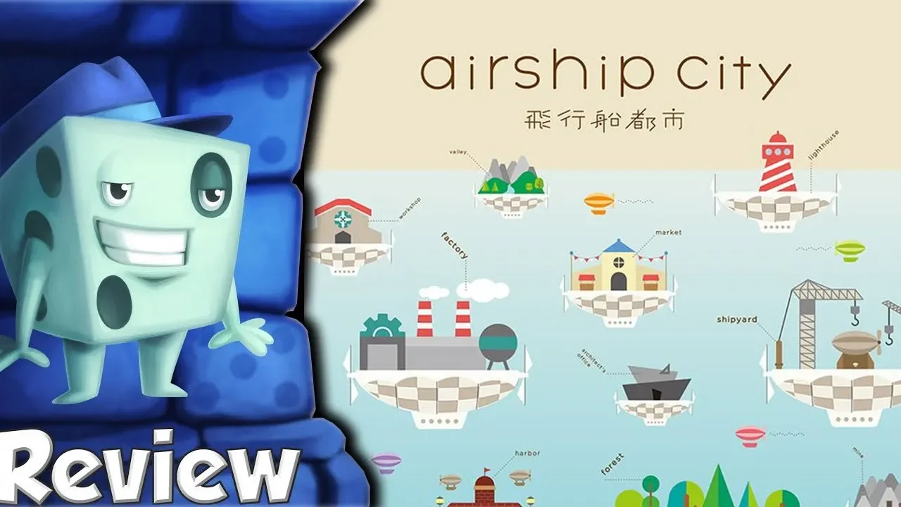 Airship City Review - with Tom Vasel