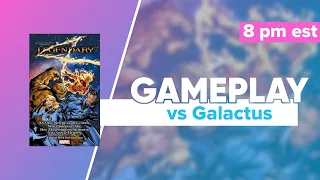 Marvel Legendary Fantastic Four vs Galactus Gameplay & First Impressions